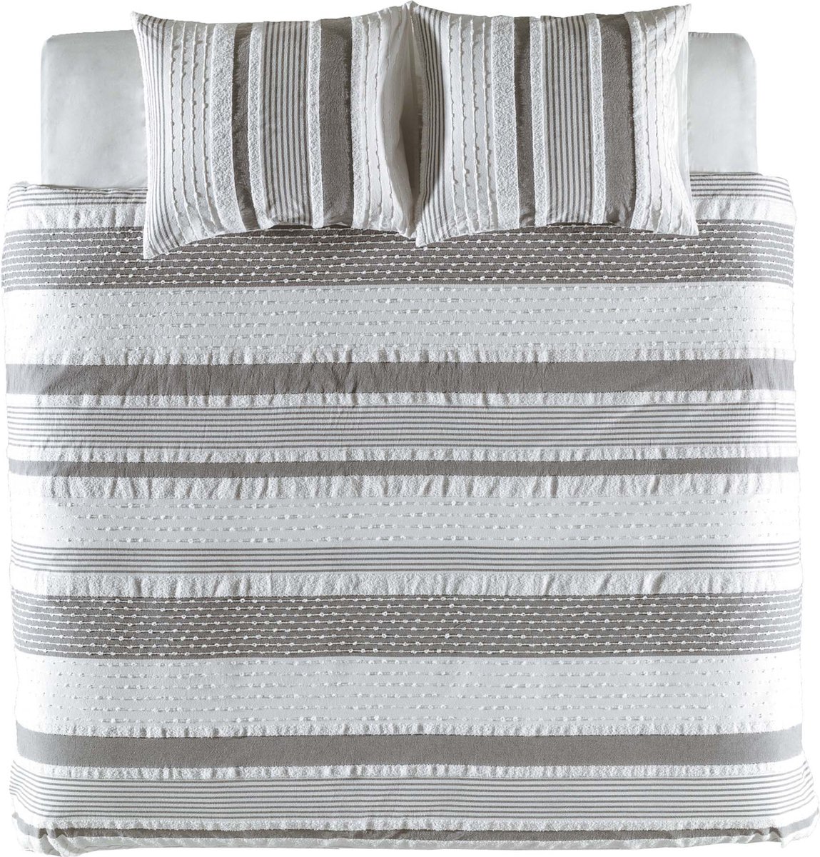 YELLOW DEKBEDOVERTREK MELANIE BRILLIANT WHITE 240X200-220