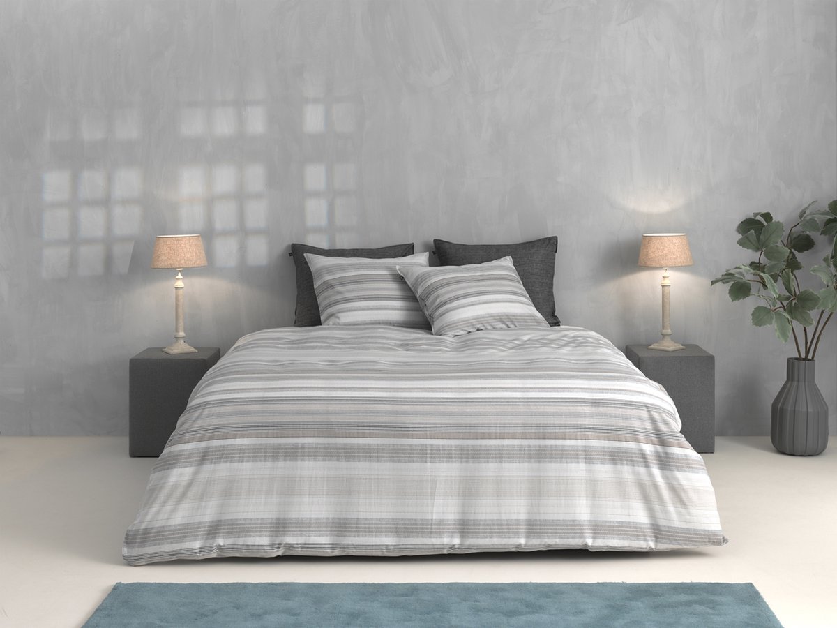 ZO HOME PAOLINA TAUPE 240X200-220 100% KATOEN