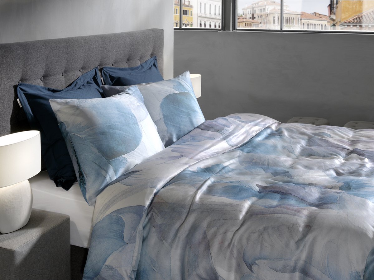 HECKETT LANE ACADIA LILAC 240X200-220 100% LYOCELL-SATIJN