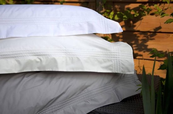 DOMMELIN TROY WIT 140X200/220CM 100% KATOEN