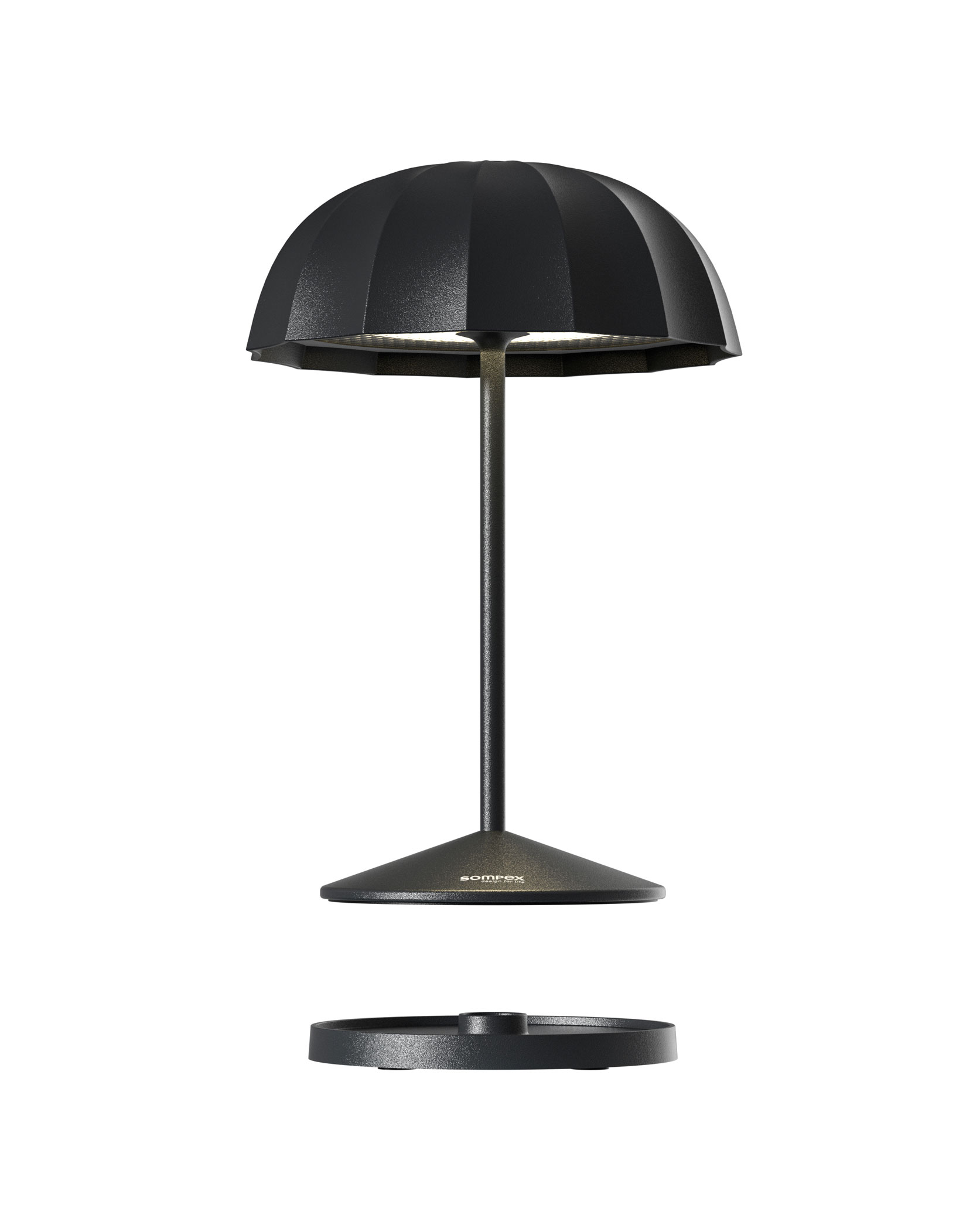 Sompex LED Lampje Ombrellino zwart