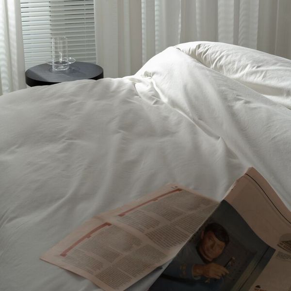 Auping Calm White 240x200/220 biologisch katoen