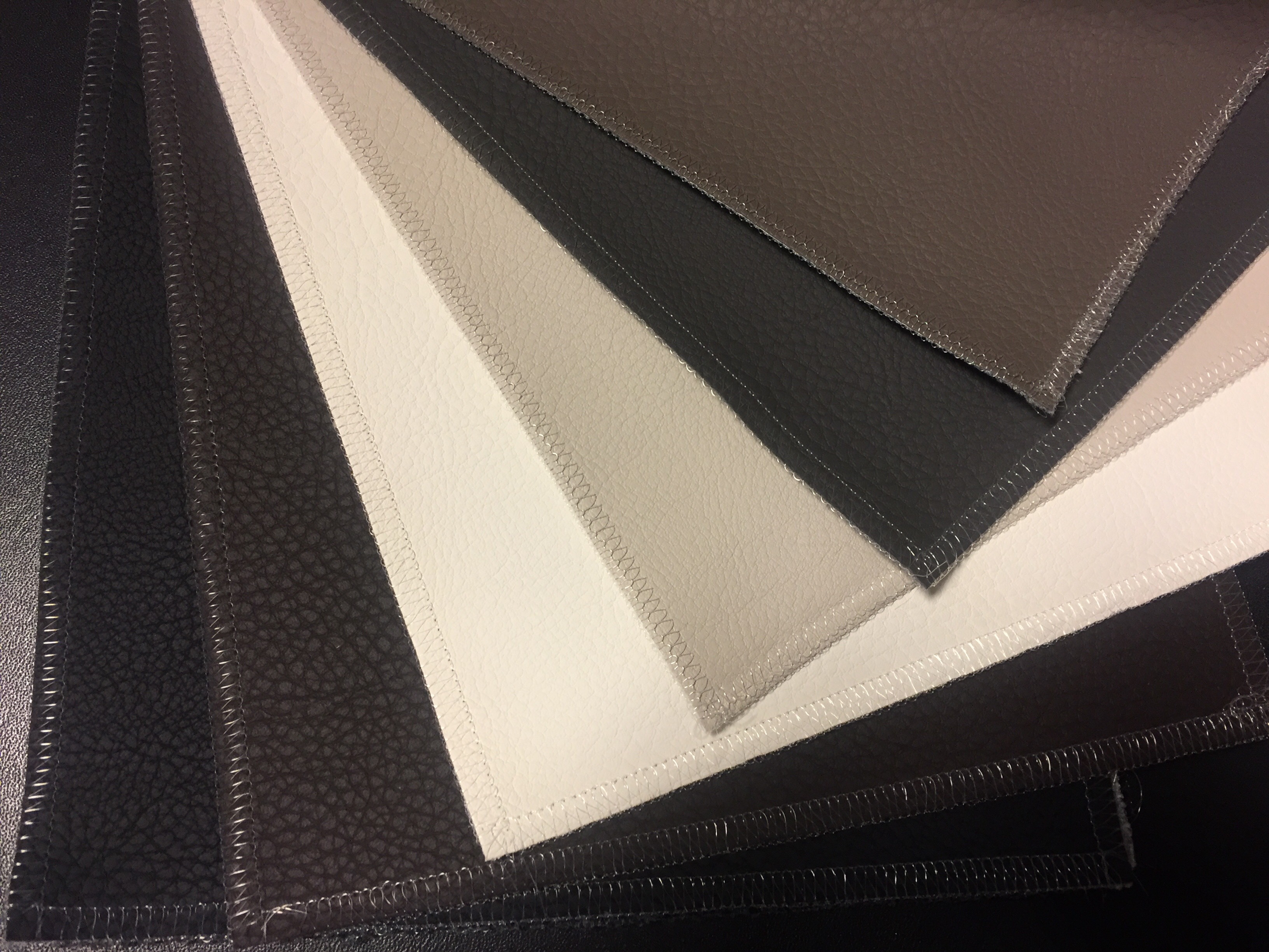 Kunstleder stoffen Crush