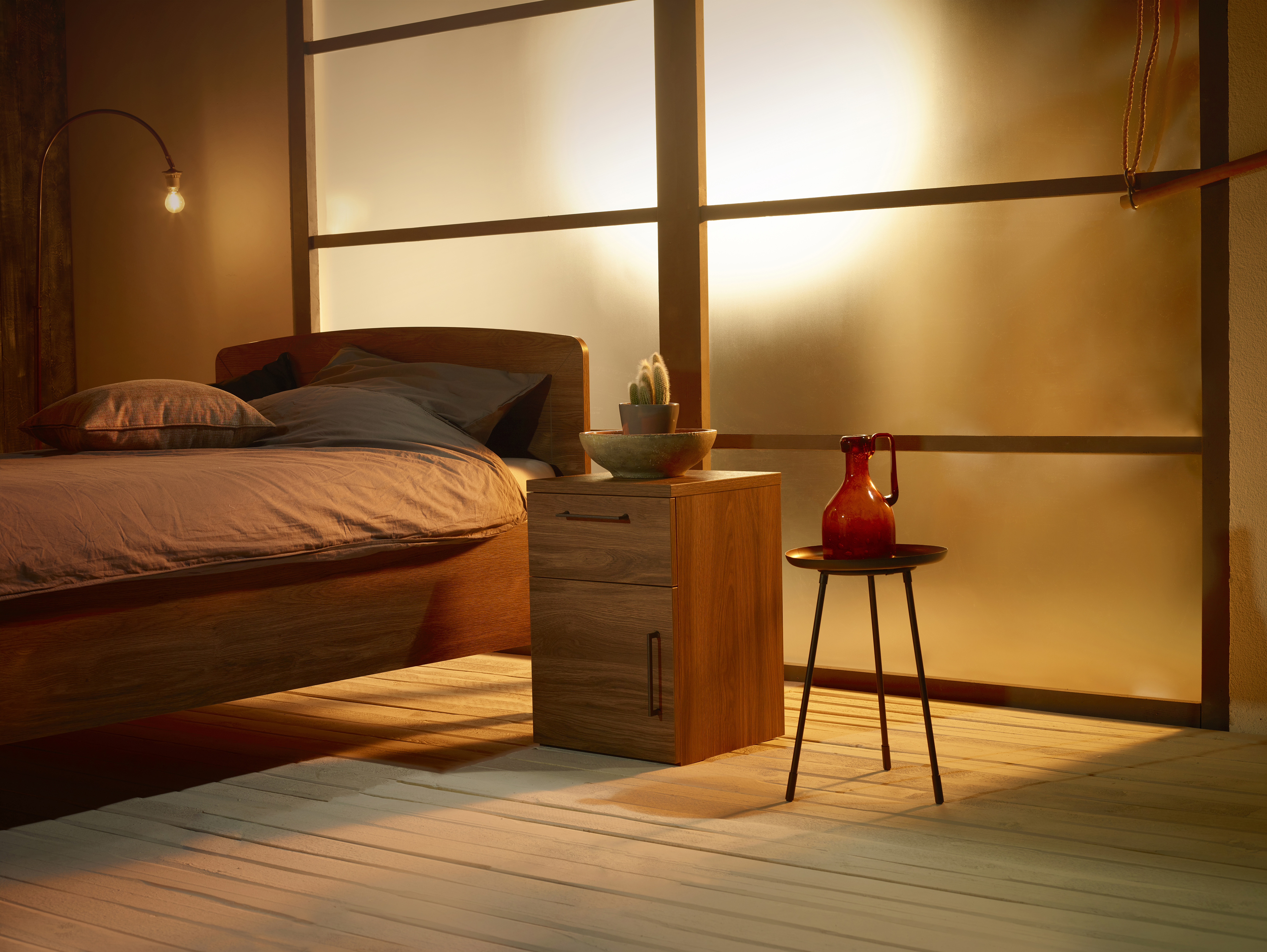 Ledikant Hamilton kleur Tobac