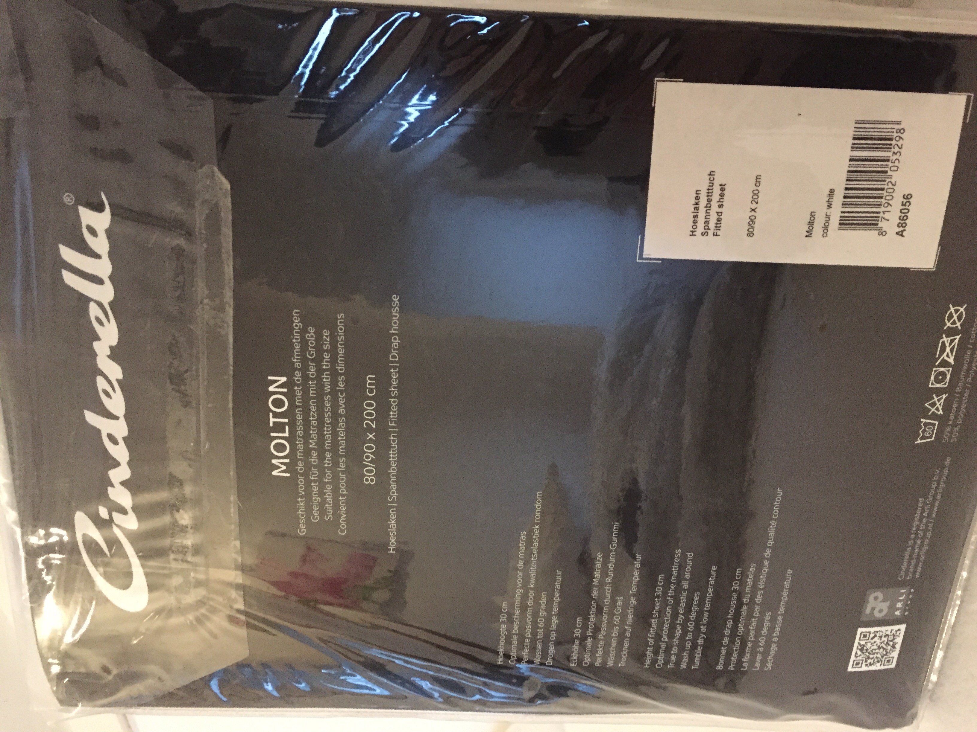 Cinderella moltonhoes 50% katoen 50% polyester