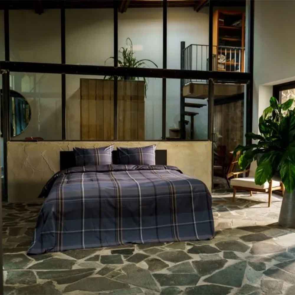 Kayori Mondo antracite tencel