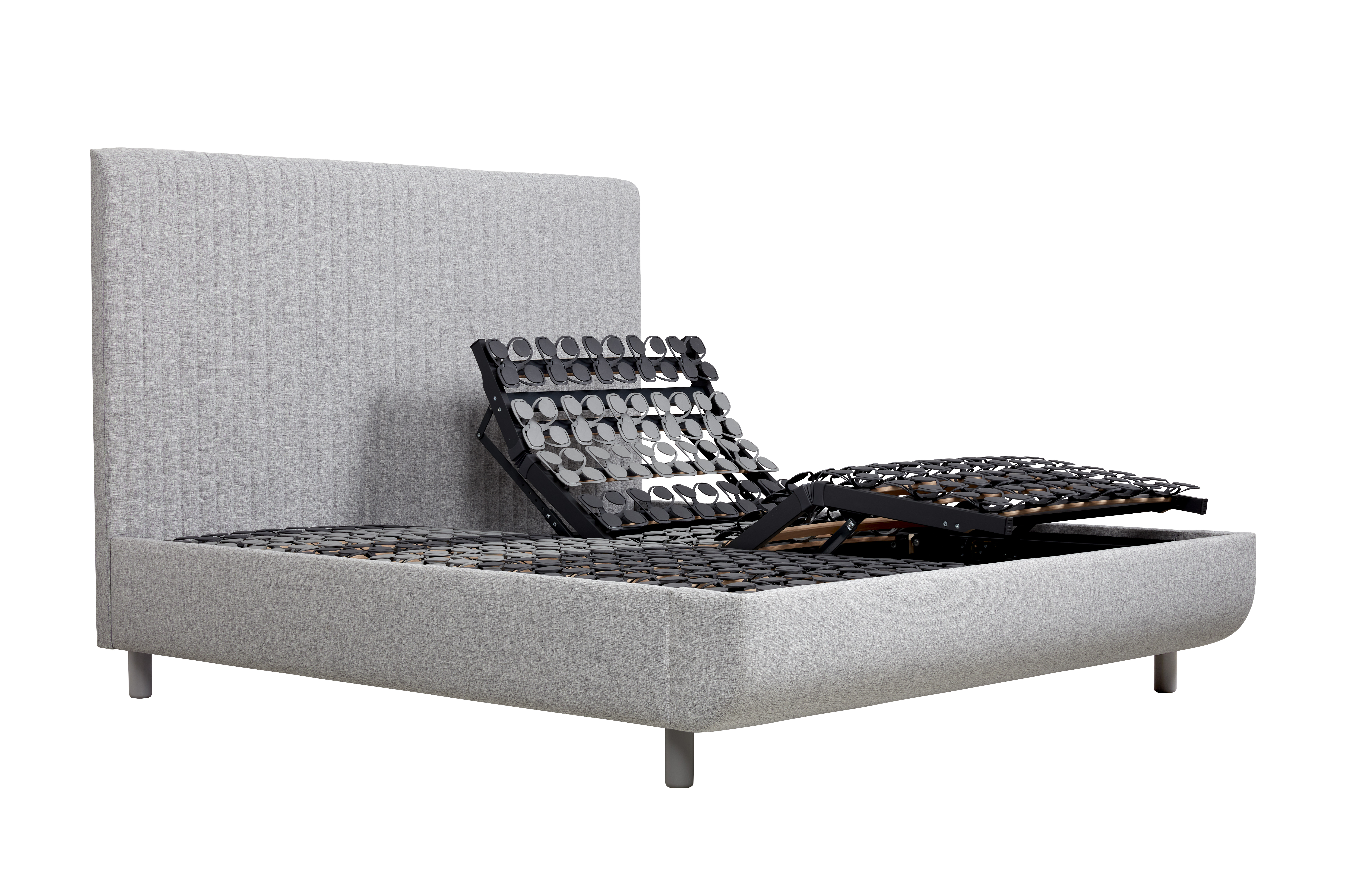 Schotelbodems in arc bed