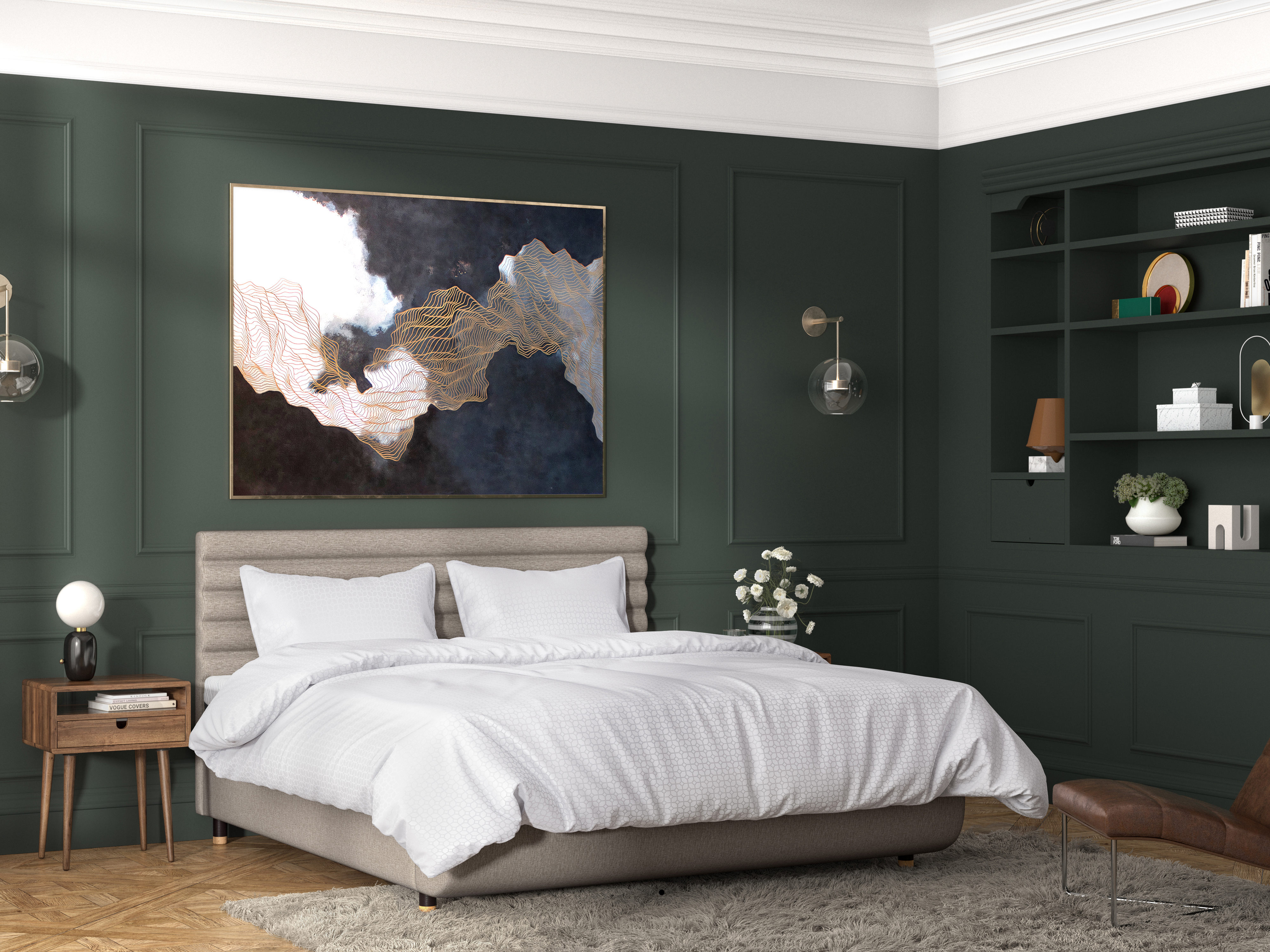 Tempur Arc Vectra gestoffeerd ledikant