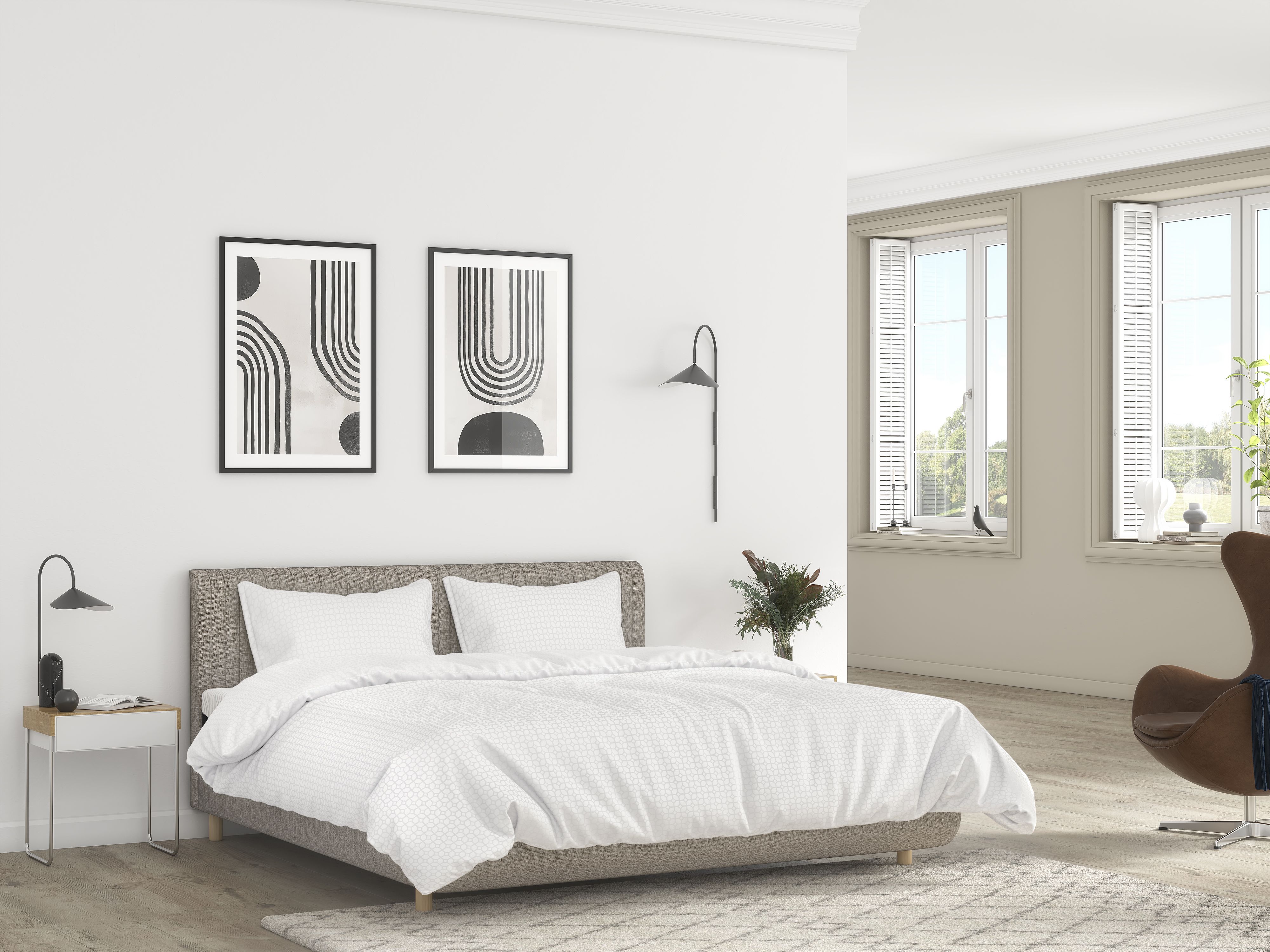 Tempur Arc Vertical gestoffeerd ledikant