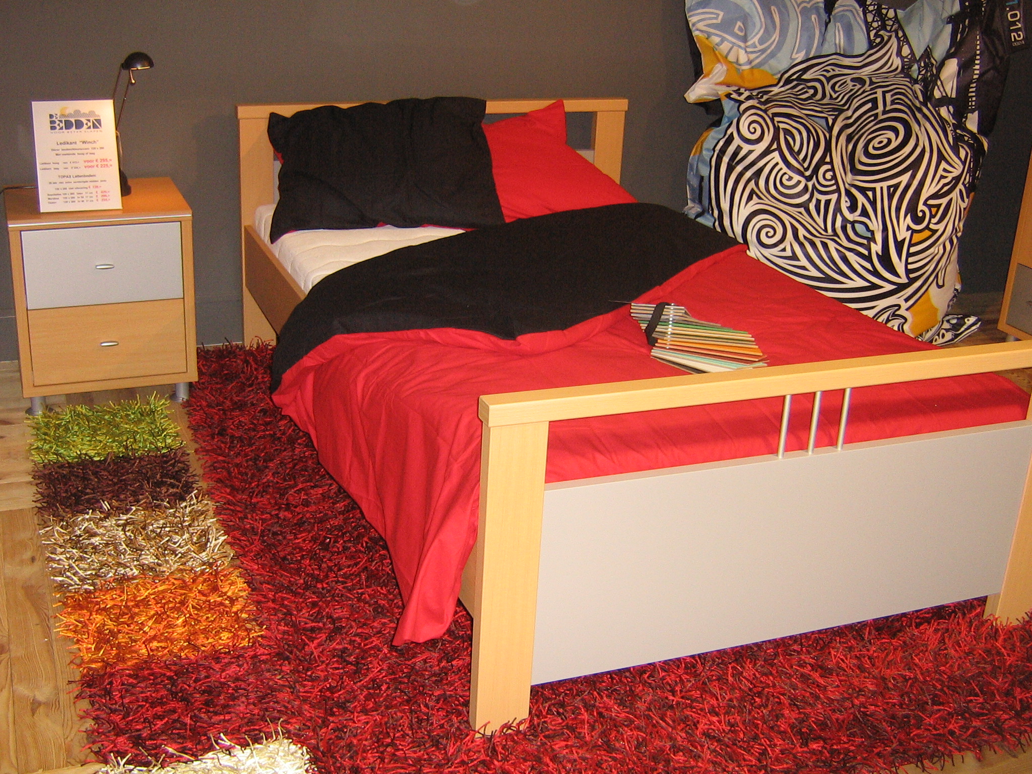 ledikant winch grijs