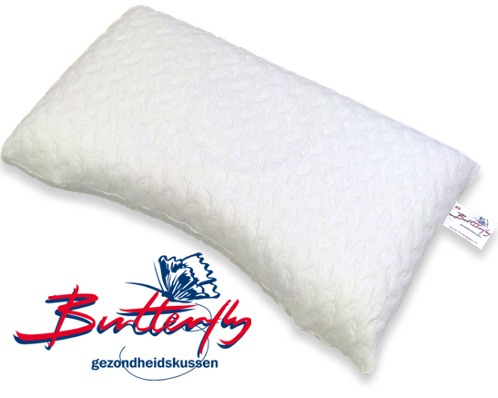 Butterfly 100% natuurrubber gezondheidskussen
