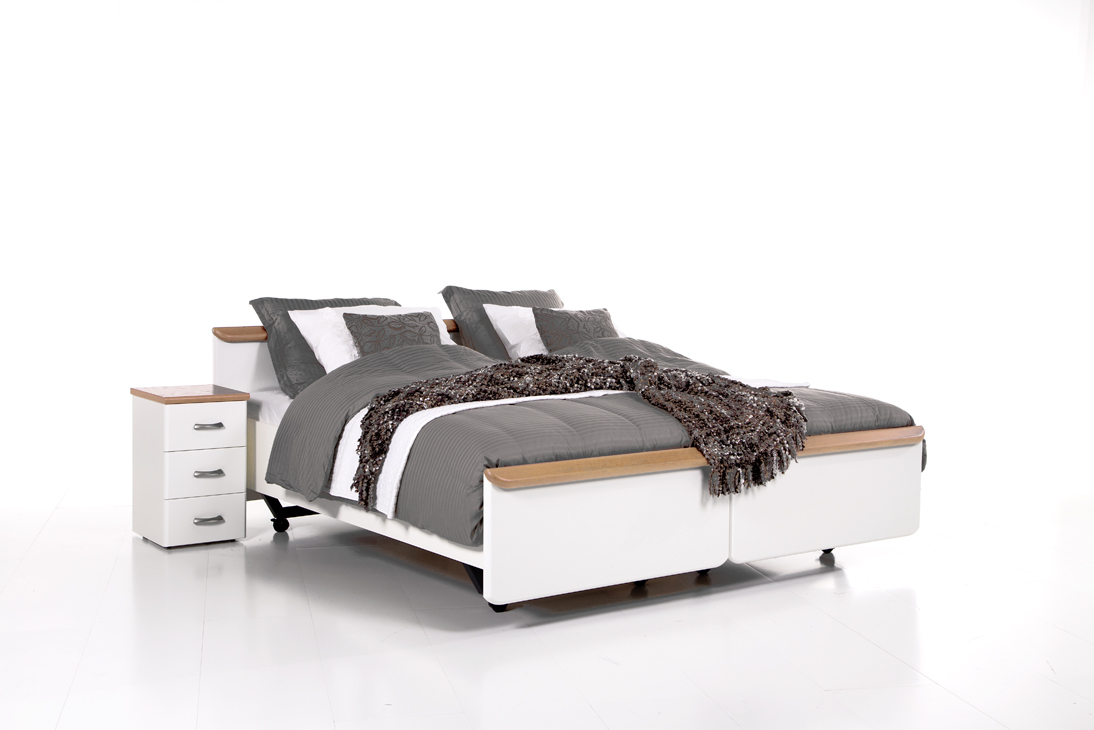 Ledikant napoli 2persoons 01 alpine/eiken ei-20