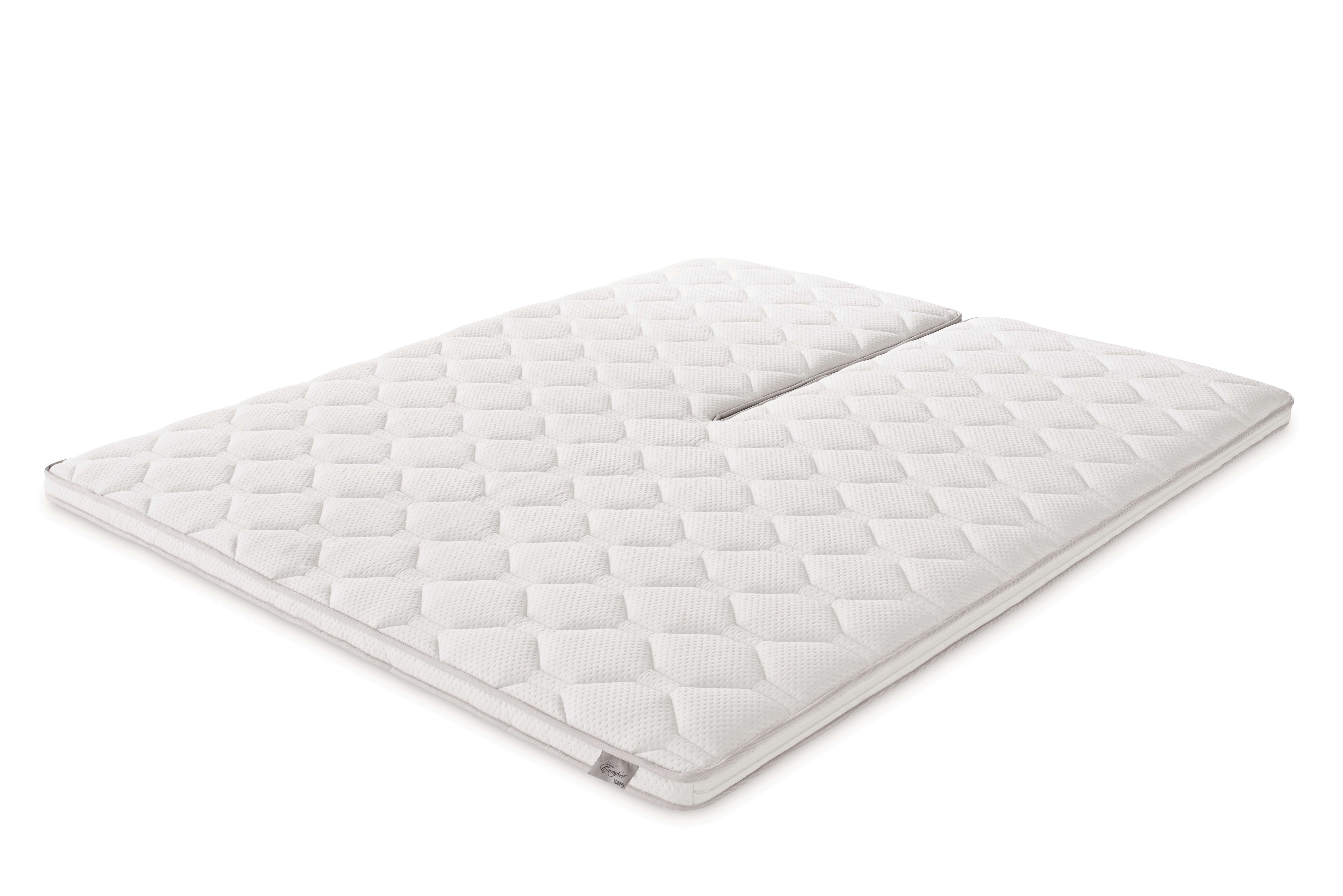 Latex Comfort De Luxe Topper met split