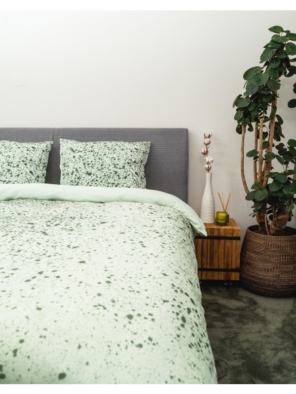 Kayori Tomi groen 240x200/220 satijn