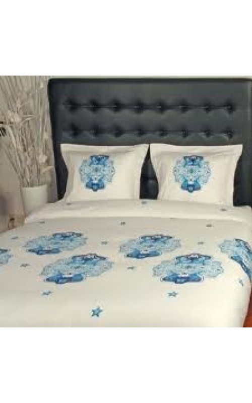 refined dekbedovertrek ashton wit