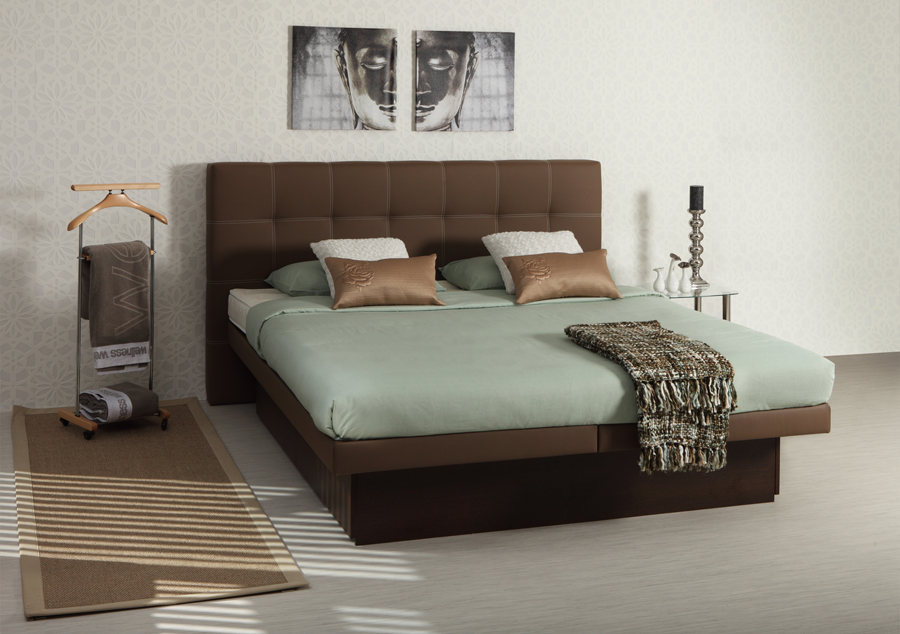 Smile softside waterbed met modena hoofdbord