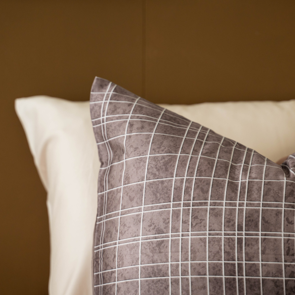 KAYORI SUNAI MAUVE 240X200/220CM KATOENSATIJN