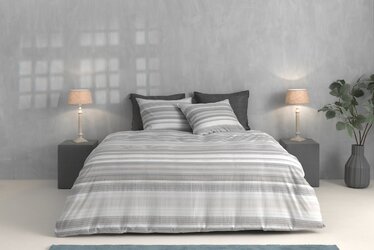 ZO HOME PAOLINA TAUPE 240X200-220 100% KATOEN