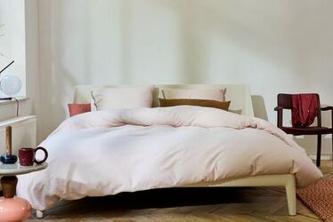 Auping Chambray Blush 240x200/220 percalkatoen