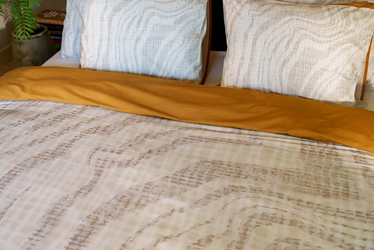 KAYORI DIARA ZAND DEKBEDOVERTREK 240X200/220 100% KATOEN 