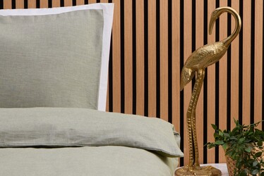 KAYORI RUI OLIJFGROEN 240X200/220CM 100% KATOEN PEACHED TWILL