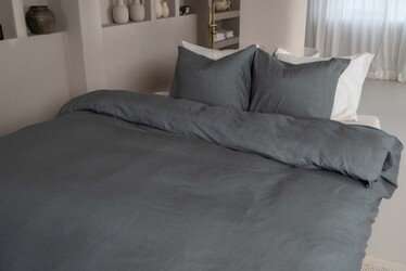 KAYORI RUI DENIM 240X200/220CM 100%KATOEN PEACHED TWILL 