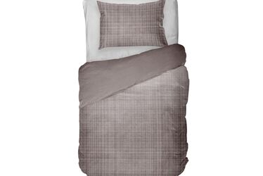 KAYORI SUNAI MAUVE 140X200/220CM KATOENSATIJN