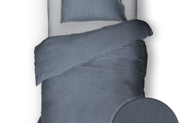 Yellow Velvet Touch Folkstone Grey 140x220/220