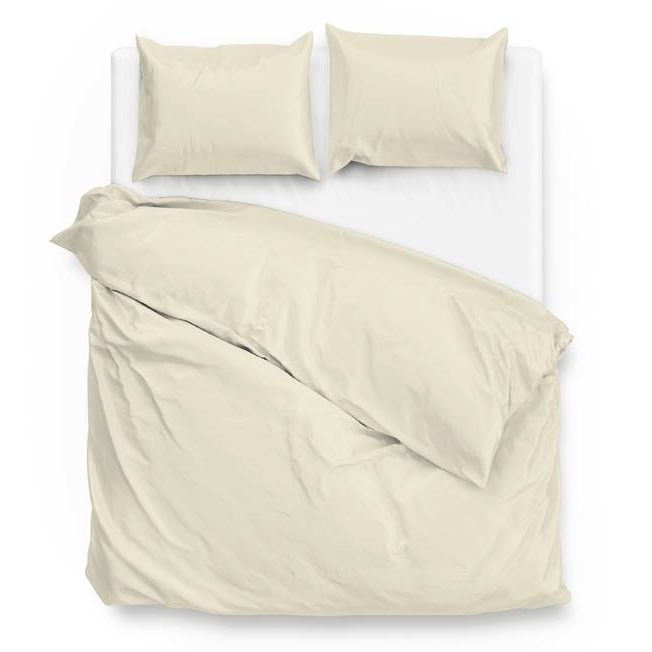 ZO!HOME SATINADO OFF-WHITE DEKBEDOVERTREK 240X200/220CM 100% KATOENSATIJN
