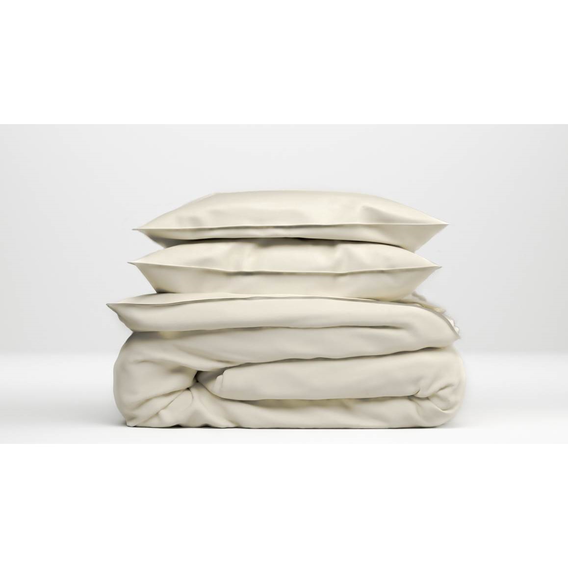 ZO!HOME SATINADO OFF-WHITE DEKBEDOVERTREK 240X200/220CM 100% KATOENSATIJN